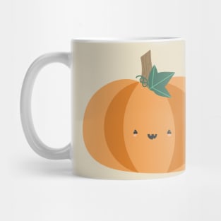 Cute happy carved pumpkin Mug